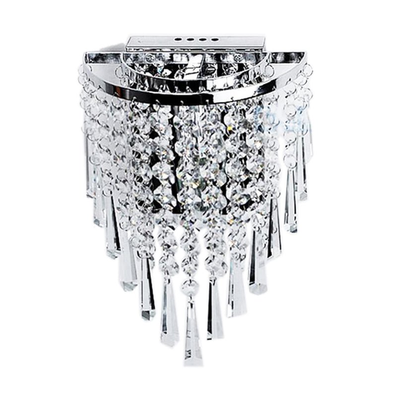 Luxury Glass Drop Crystal Wall Lights