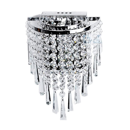 Luxury Glass Drop Crystal Wall Lights