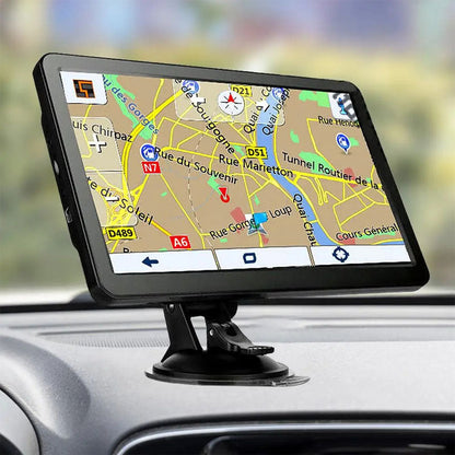 Easy Use 7 Inch GPS Navigator with Free Lifetime Maps - Fesara