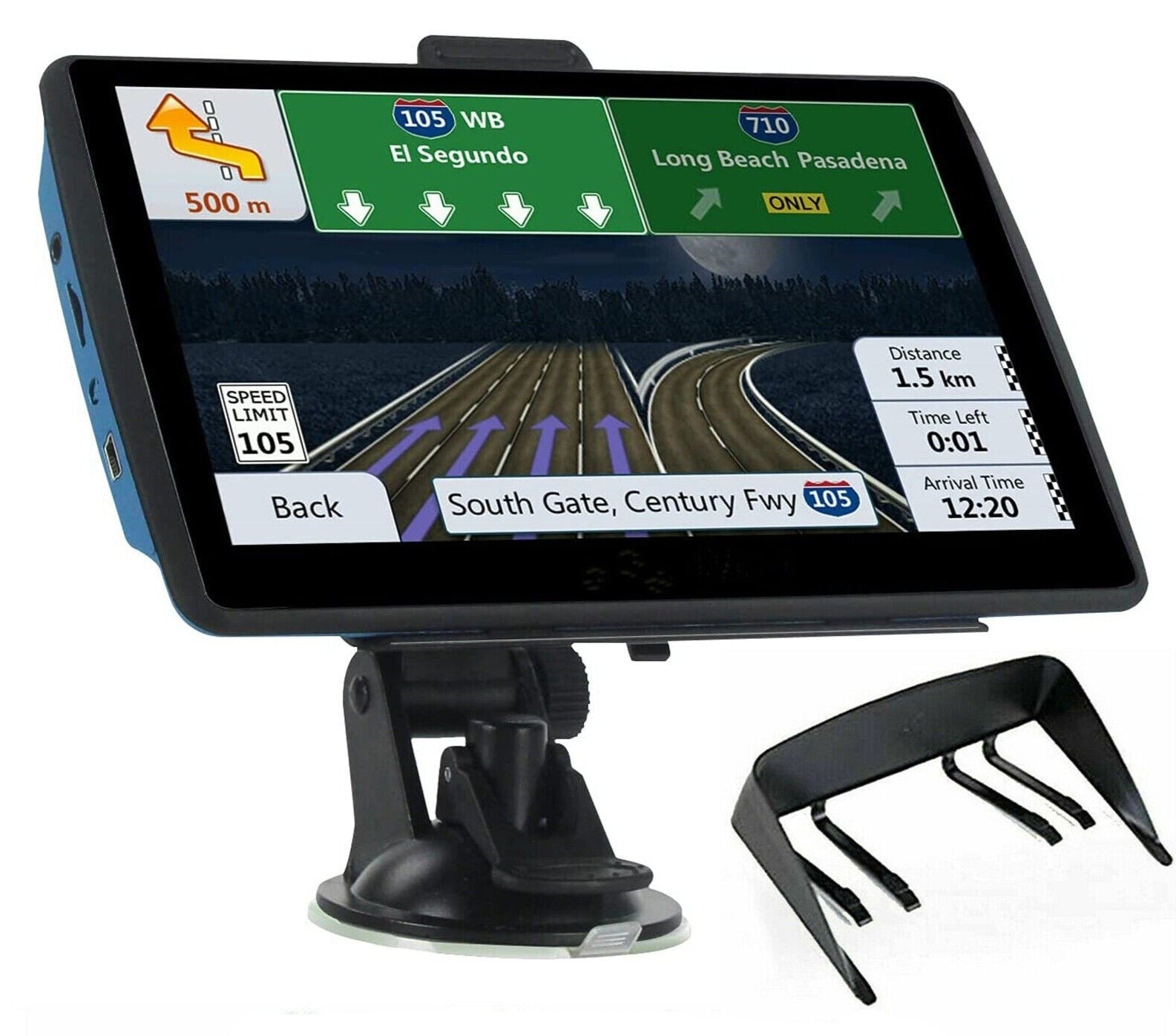 Advanced 7 Sat Nav with Live Traffic and UK Maps - Fesara