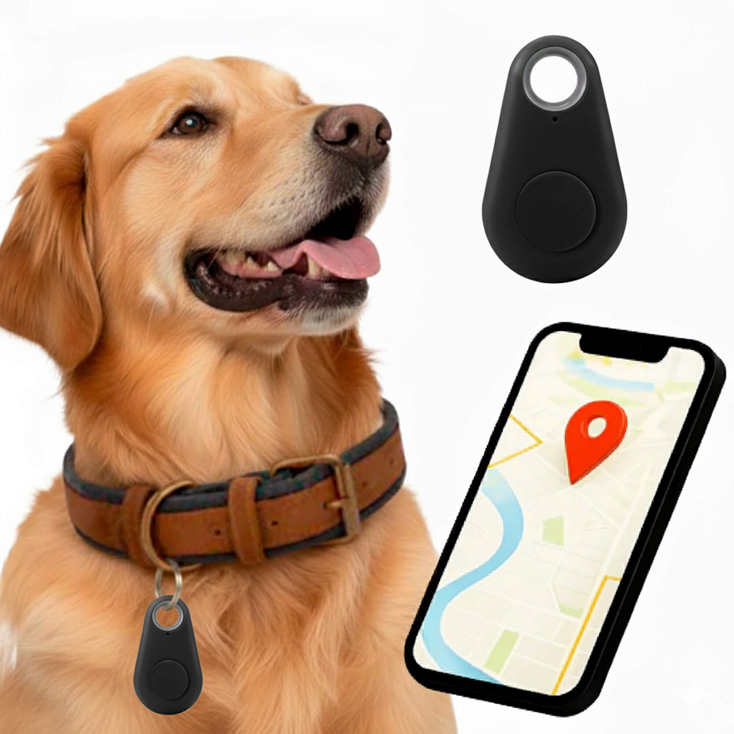 Accurate Pet GPS Tracker with Free Lifetime Updates - Fesara