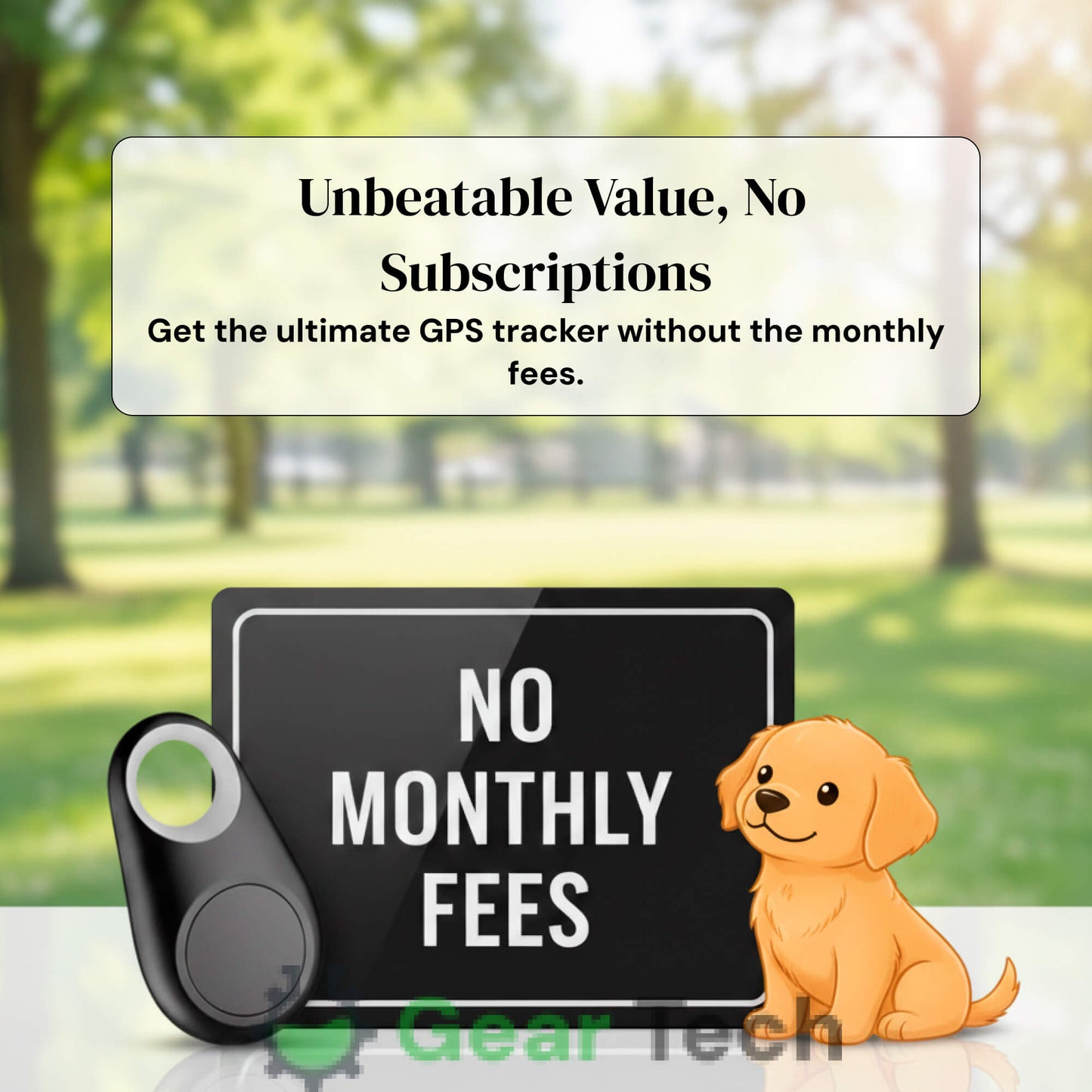 Accurate Pet GPS Tracker with Free Lifetime Updates