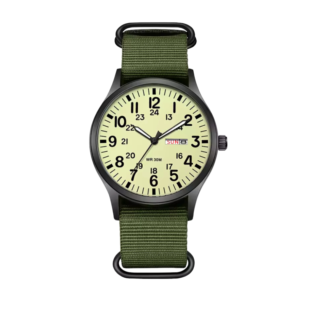 Tough Waterproof Mens Stainless Steel Watch