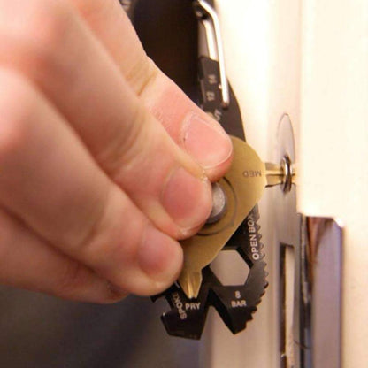 Practical 20-in-1 Multi Tool Keychain