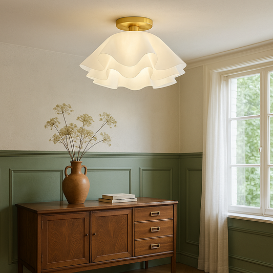 Modern Gailon Style Ceiling Light with Slim Design - Fesara