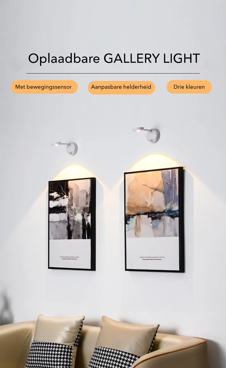 Modern Wireless LED Wall Lamp - Fesara