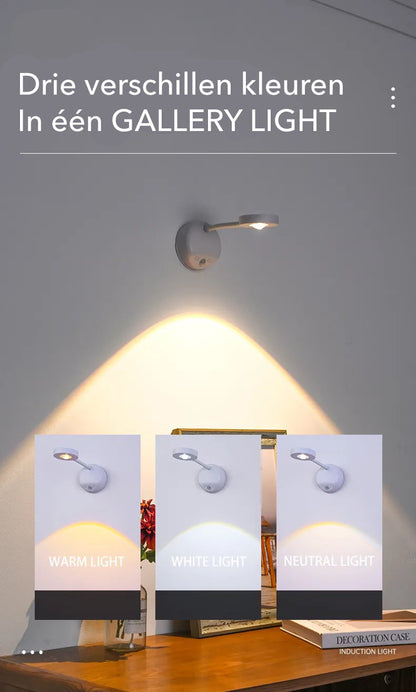 Modern Wireless LED Wall Lamp