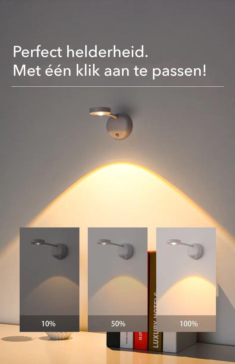 Modern Wireless LED Wall Lamp