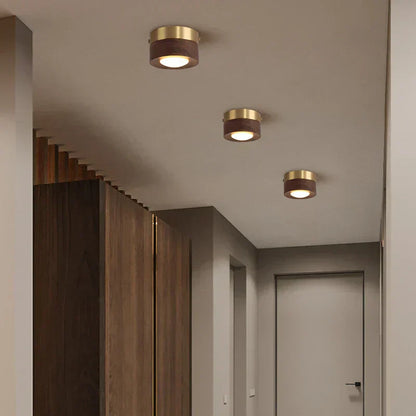 Natural Wood LED Pendant Light