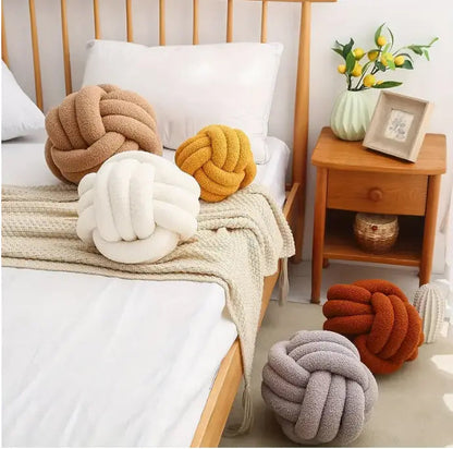 Plush Handmade Tufted Accent Pillow