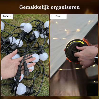 Colorful Outdoor String Fairy Lights