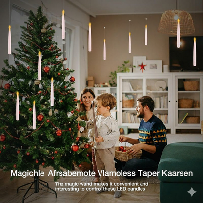 Ambient Glow LED Candle Set with Remote Control