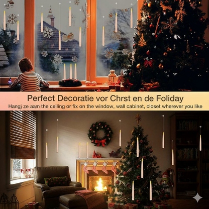Ambient Glow LED Candle Set with Remote Control