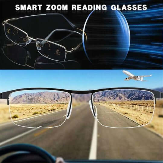 Prescription Multifocal Glasses with Blue Light Blocker