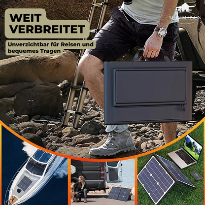 Portable 1000W Solar Power Kit for Camping and Outdoor