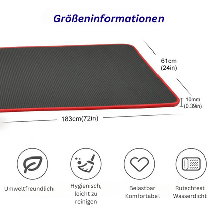 Premium Thick Grip Yoga Mat for Maximum Support