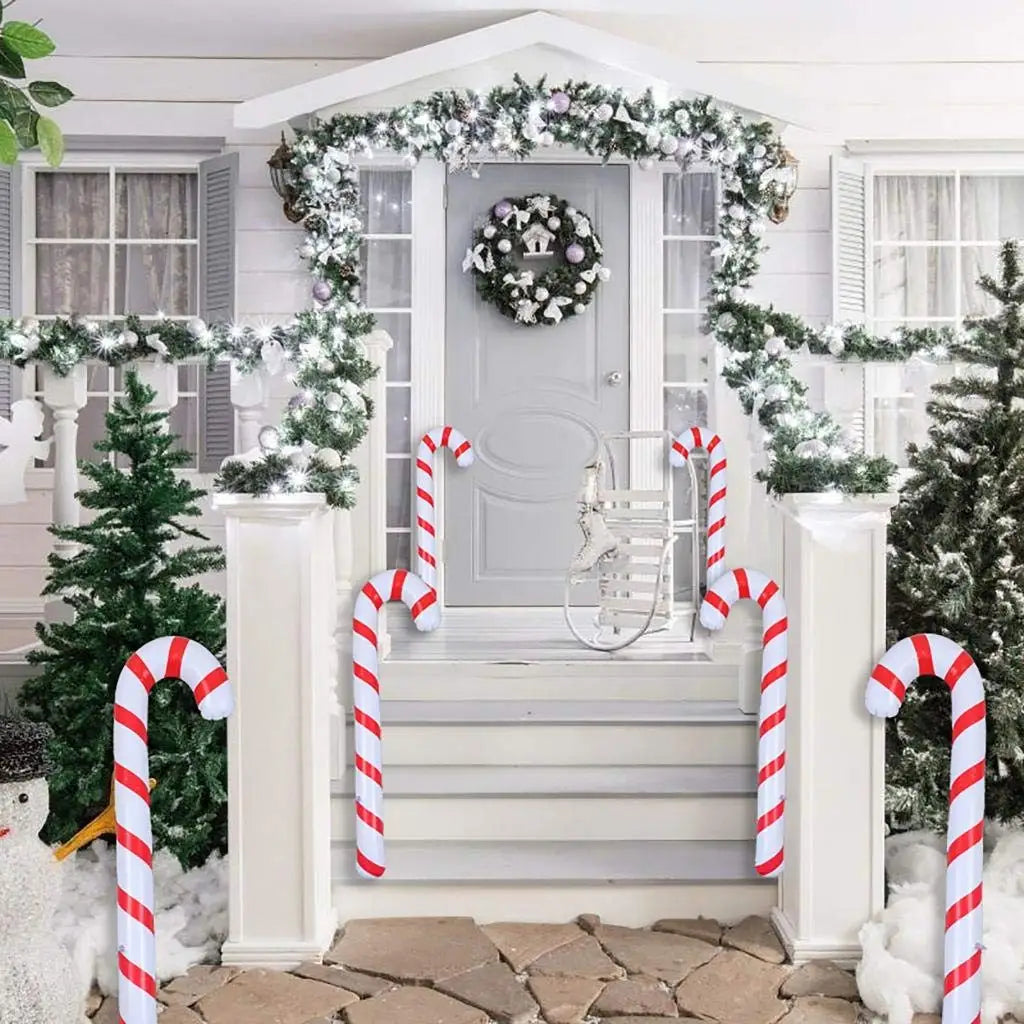 GiantCandy | Inflatable Christmas Candy Canes 1