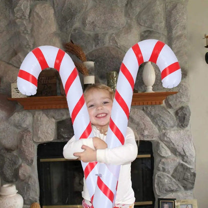 GiantCandy | Inflatable Christmas Candy Canes 4