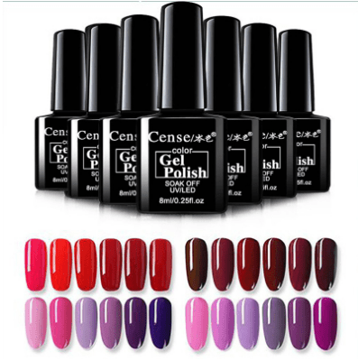 Gigigel – 20-color UV gel nail polish set | 8 ml per bottle | Long-lasting nail polish for natural nails, acrylic & gel 4