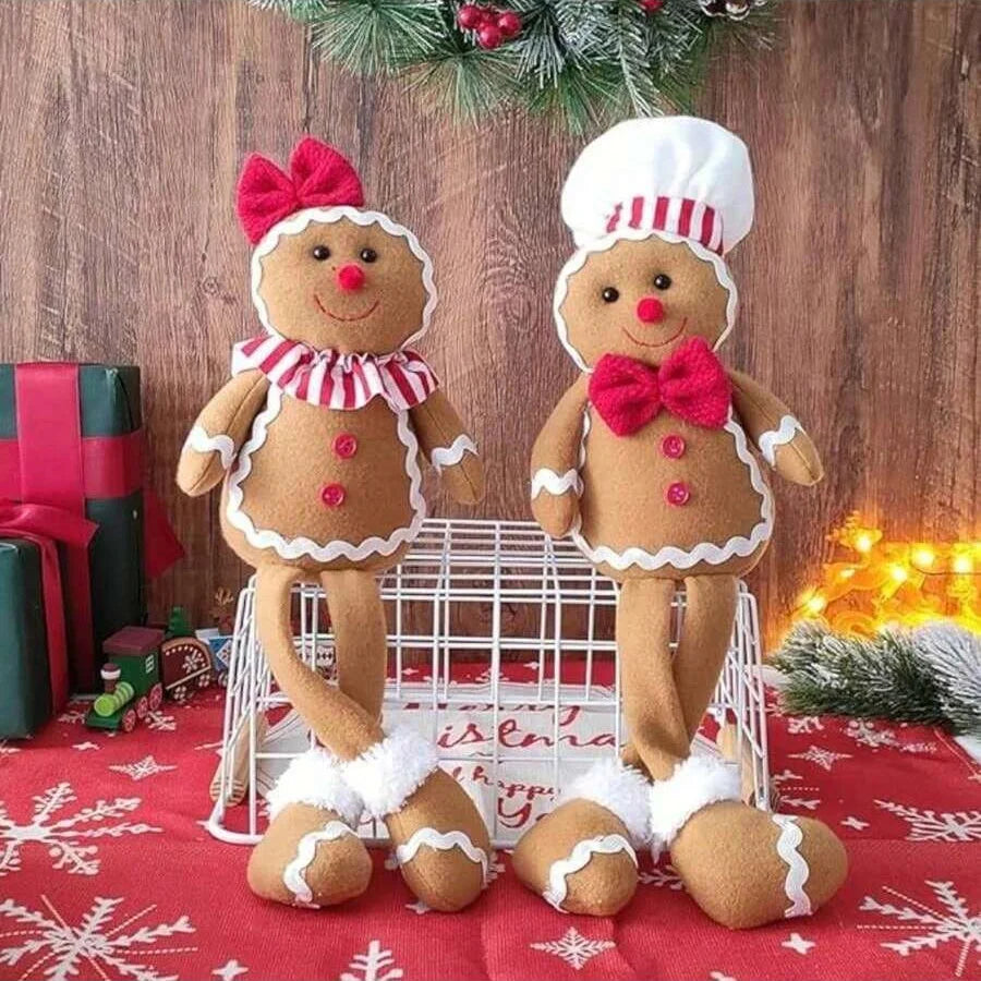 Gingerbread Splendor | Luxury Plush Christmas Decoration 2