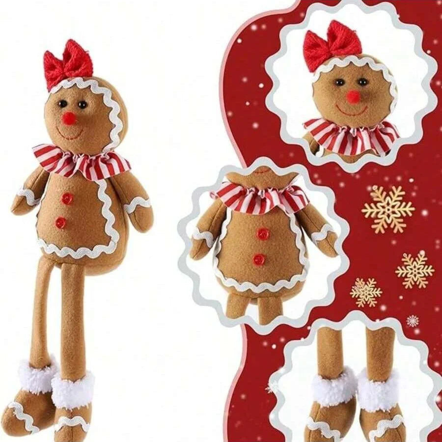 Gingerbread Splendor | Luxury Plush Christmas Decoration 4