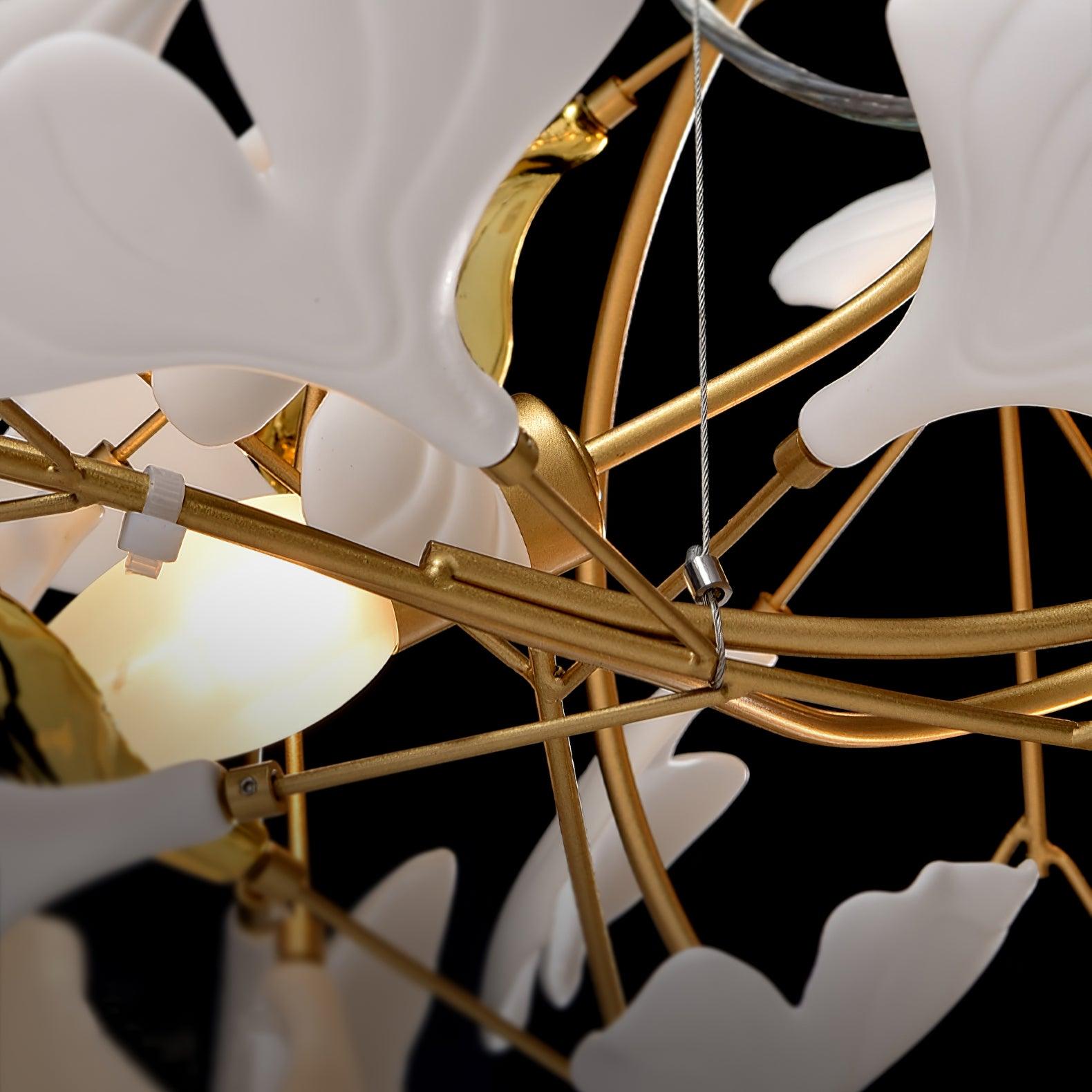 Gingko chandelier 7