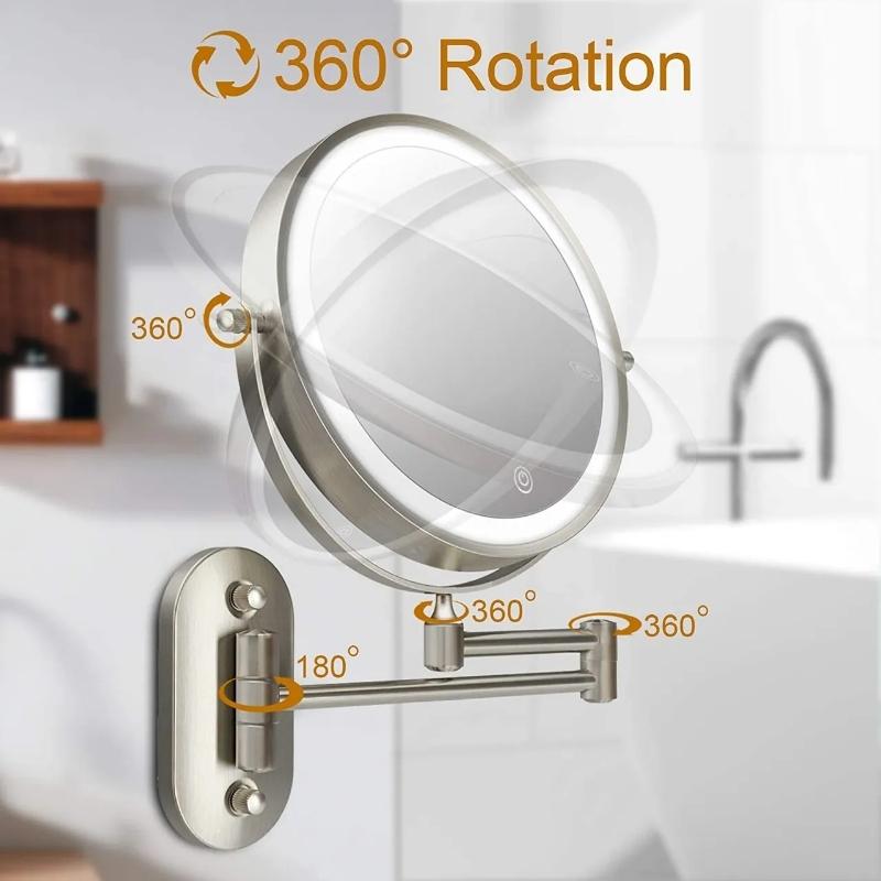 Premium LED Vanity Mirror with Adjustable Brightness
