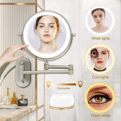 Premium LED Vanity Mirror with Adjustable Brightness