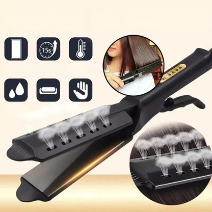 GlamSteam | Hair Straightener – Steam-Infused Curling Function for Frizz-Free Styling 1