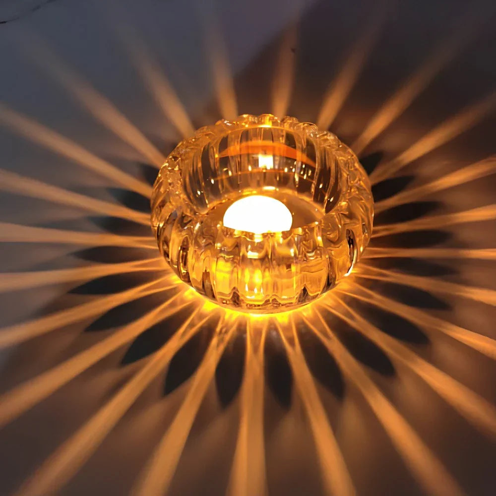 Ambient Warm Candle Lantern - Fesara