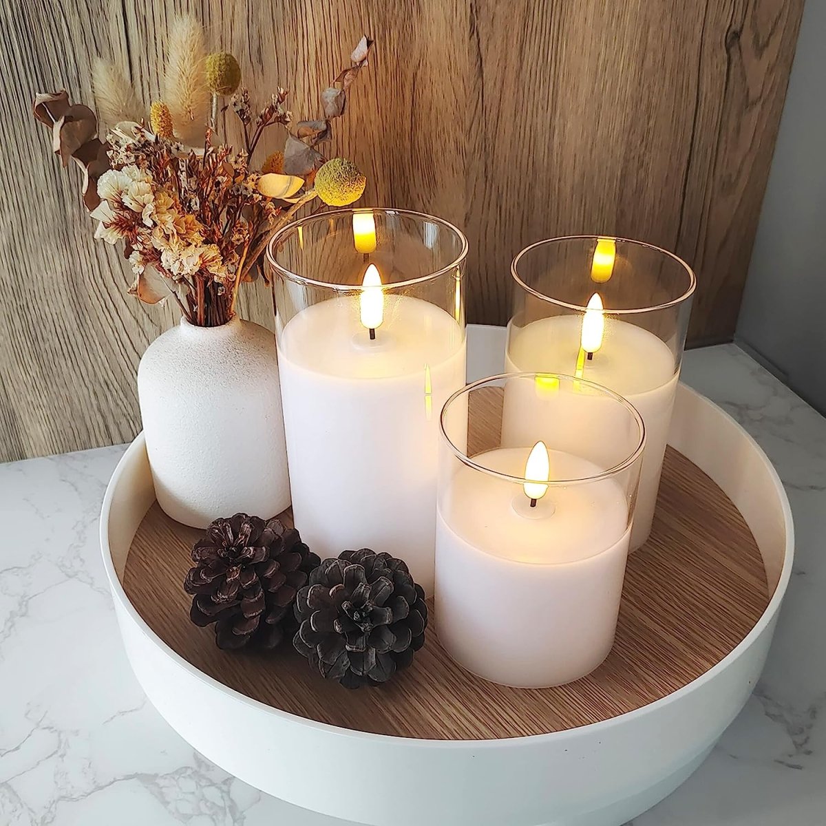 Cozy LED Candle Lights - Safe and Elegant Ambiance