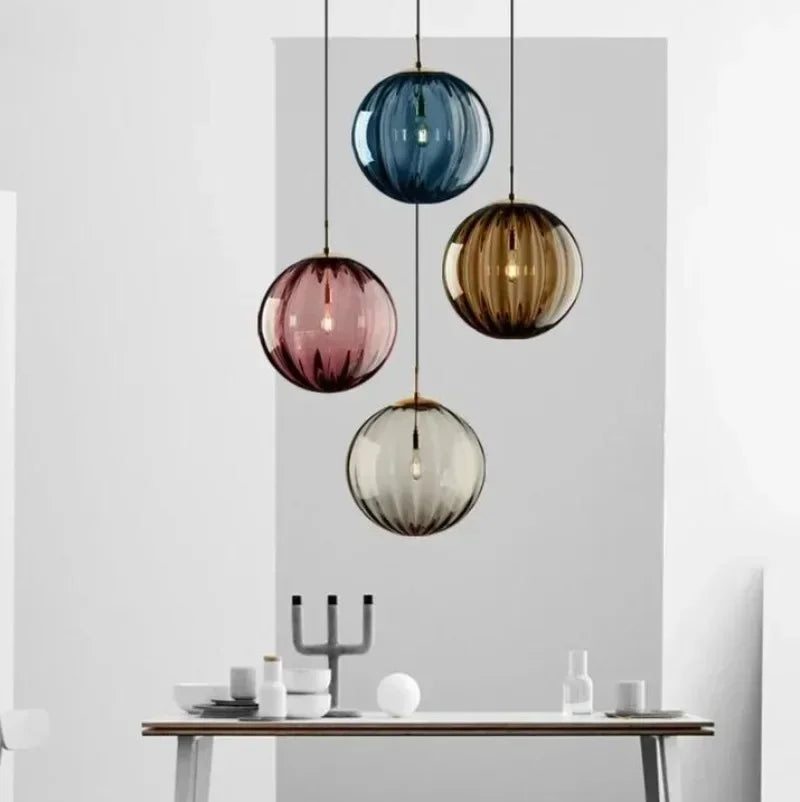 Stylish Glass LED Ceiling Light Fixture