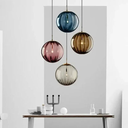 Stylish Glass LED Ceiling Light Fixture