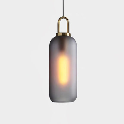 Sleek Round Glass Pendant Lighting Fixtures