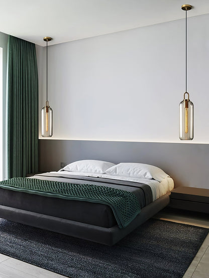 Sleek Round Glass Pendant Lighting Fixtures