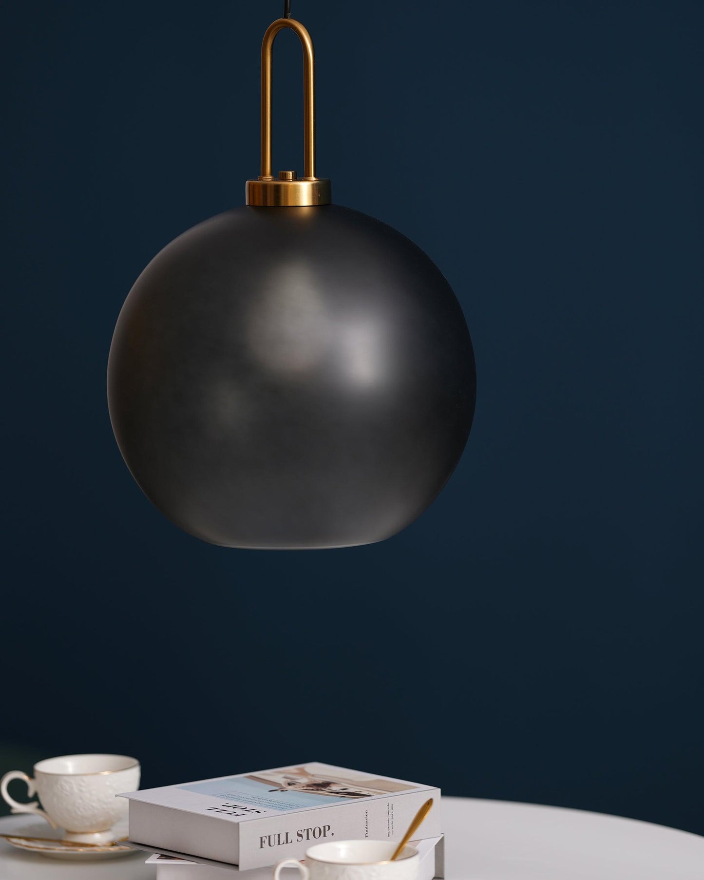 Sleek Round Glass Pendant Lighting Fixtures