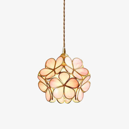 Classic Glass Pendant Lighting Fixture 1-Light - Fesara