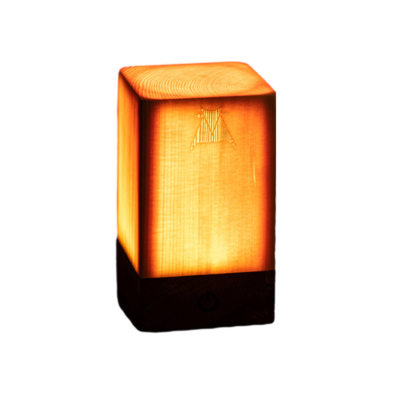 GloedHout | Touch-Control LED Table Lamp with Sleek Modern Minimalist Design 4