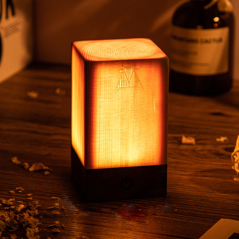 GloedHout | Touch-Control LED Table Lamp with Sleek Modern Minimalist Design 9