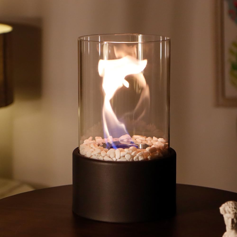 Real Flame Smokeless Bio Ethanol Tabletop Fireplace
