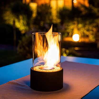 Real Flame Smokeless Bio Ethanol Tabletop Fireplace