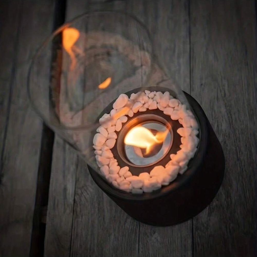 Real Flame Smokeless Bio Ethanol Tabletop Fireplace