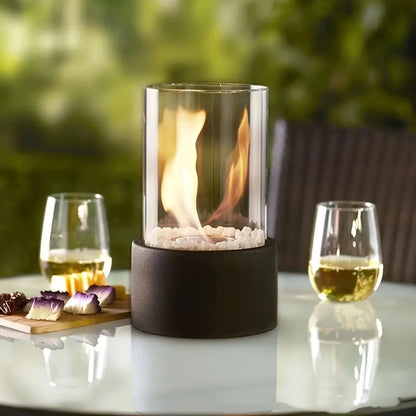 Real Flame Smokeless Bio Ethanol Tabletop Fireplace