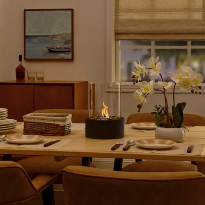 Real Flame Smokeless Bio Ethanol Tabletop Fireplace