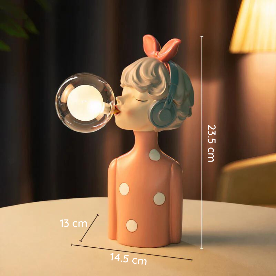 Warm Ambient Desk Lamp for Home Decor