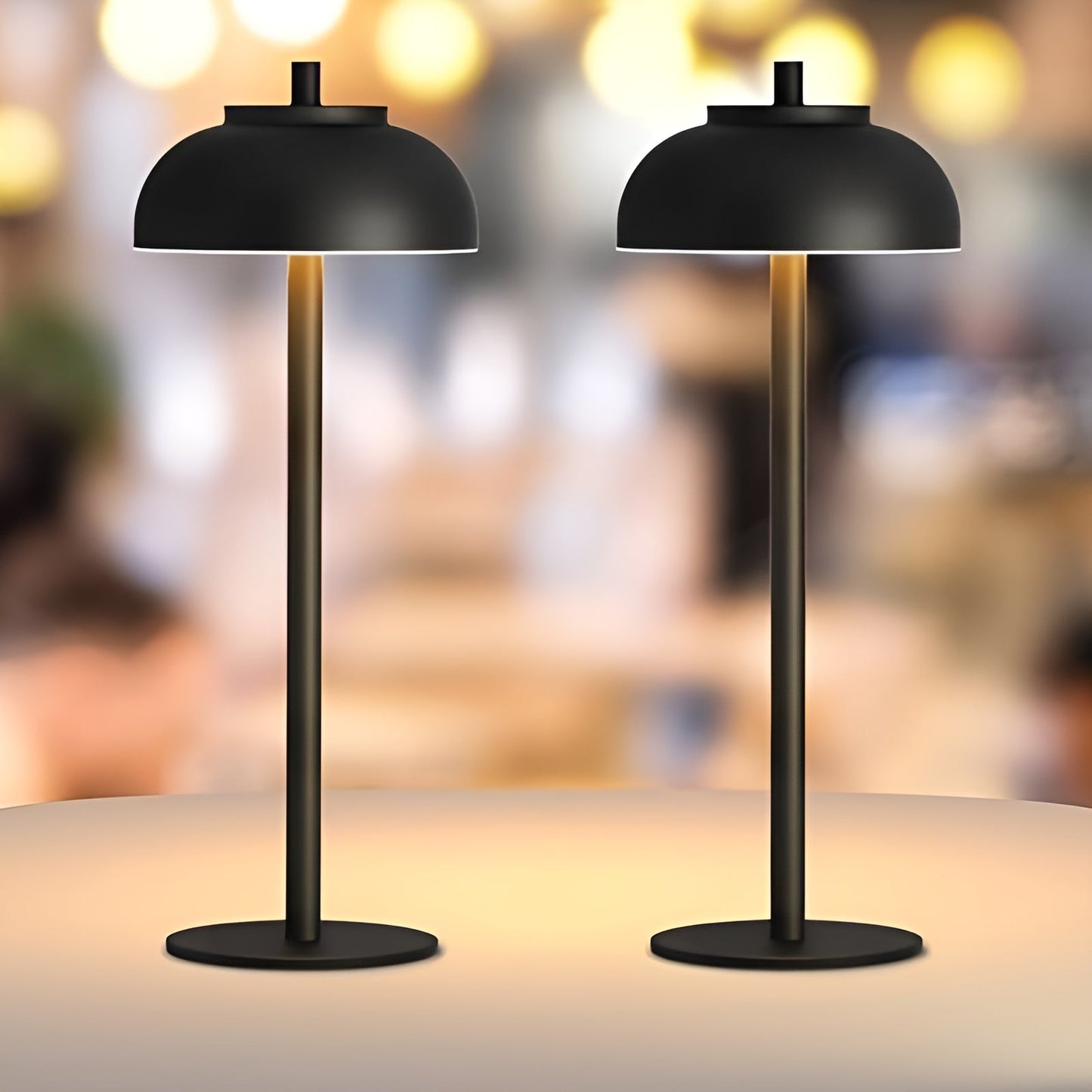 Compact Dimmable LED Desk Lamp with USB