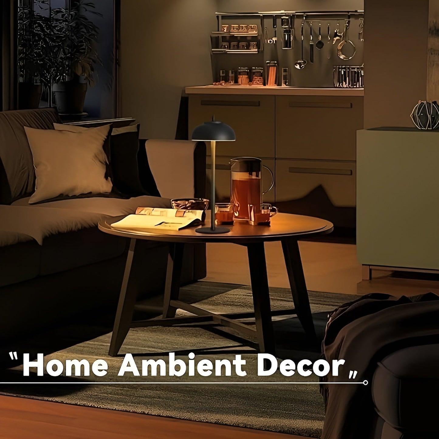 Compact Dimmable LED Desk Lamp with USB
