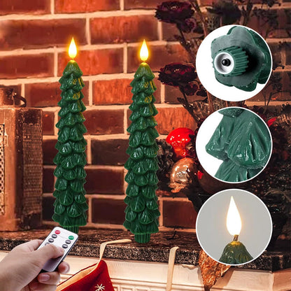 GlowTree – Decorative LED Christmas tree candles with timer function 3
