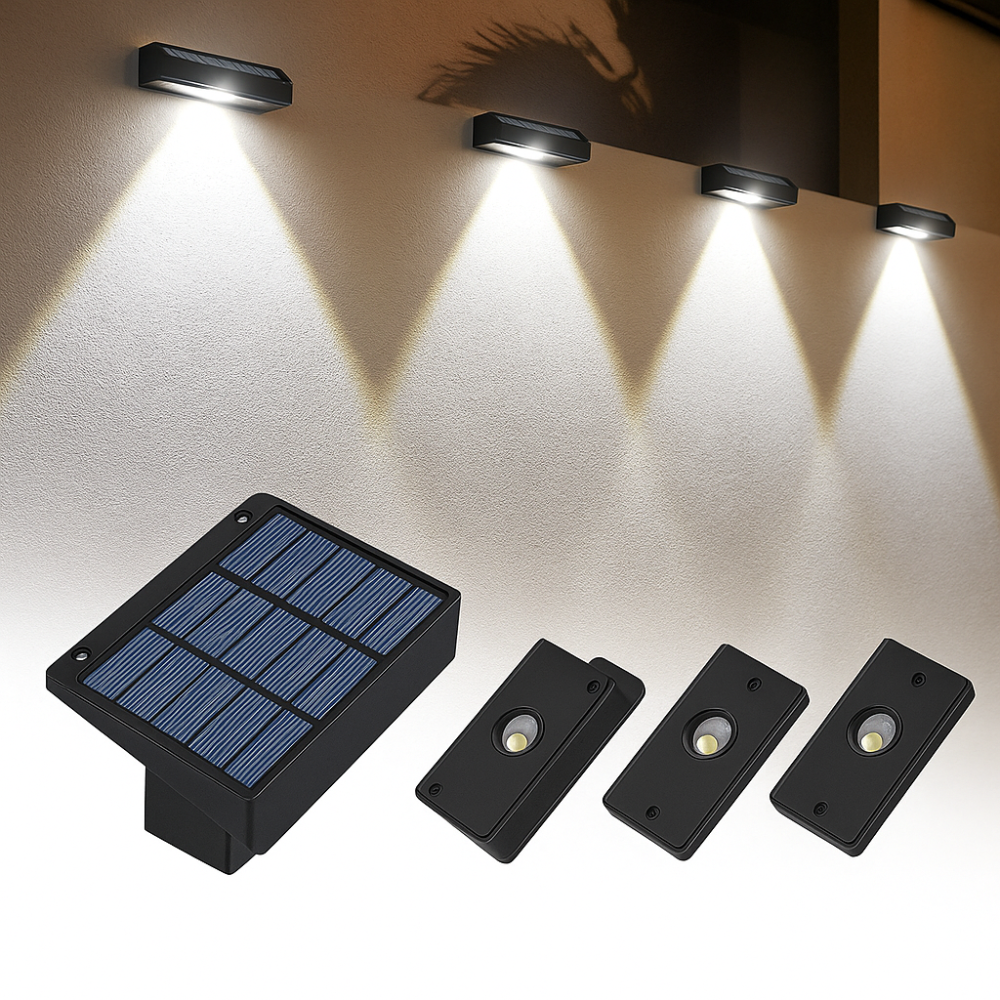 Bright Outdoor Solar Powered LED Path Lights