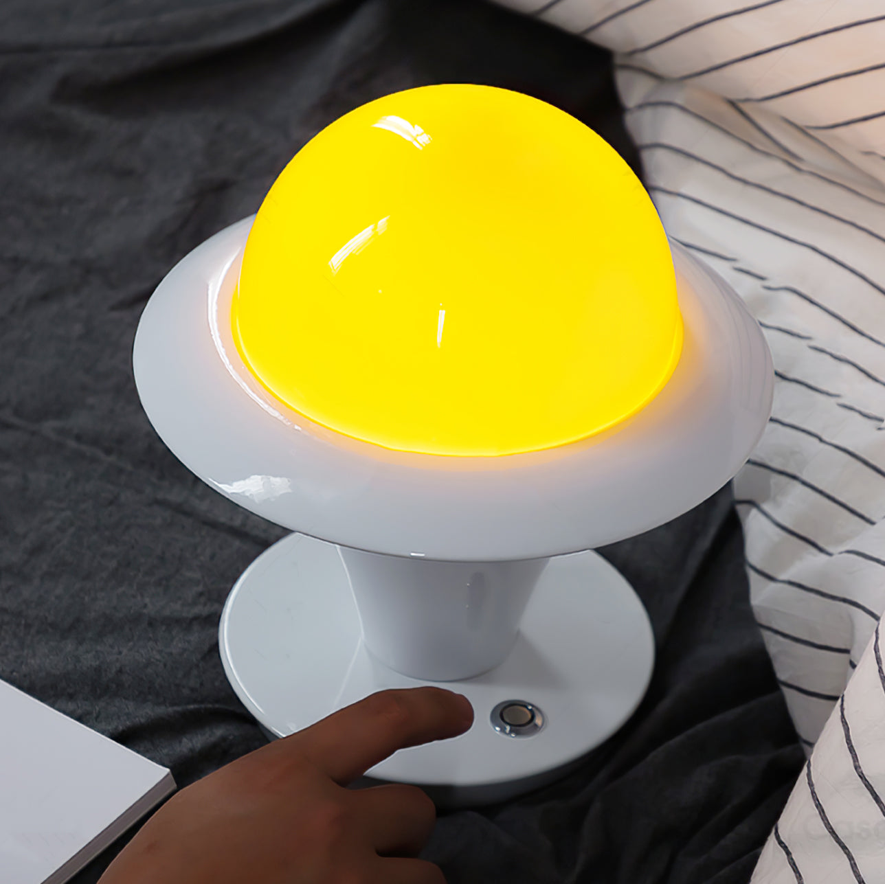 Bright Glass Desk Lamp
